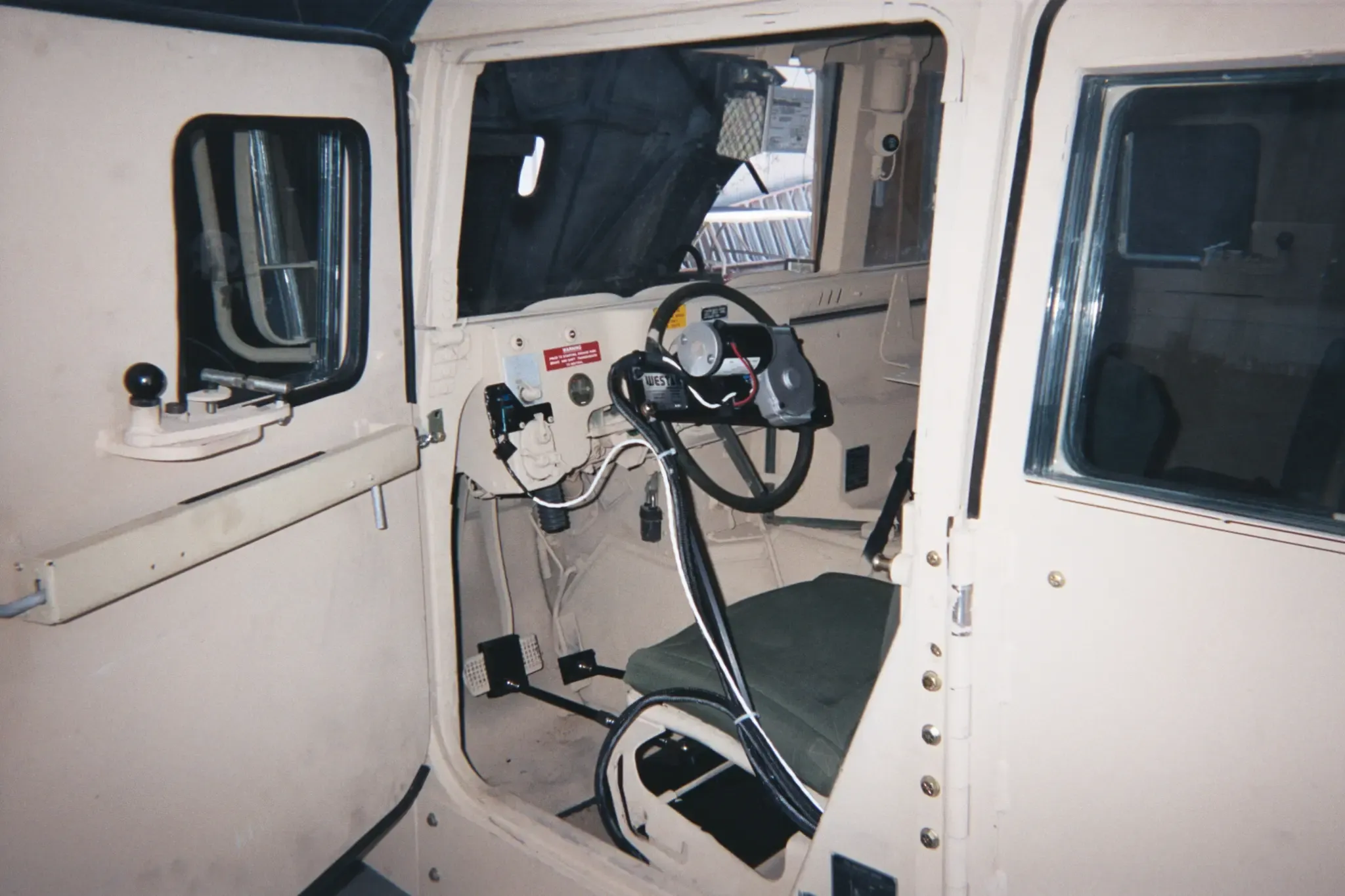 HMMWV remote-steering system