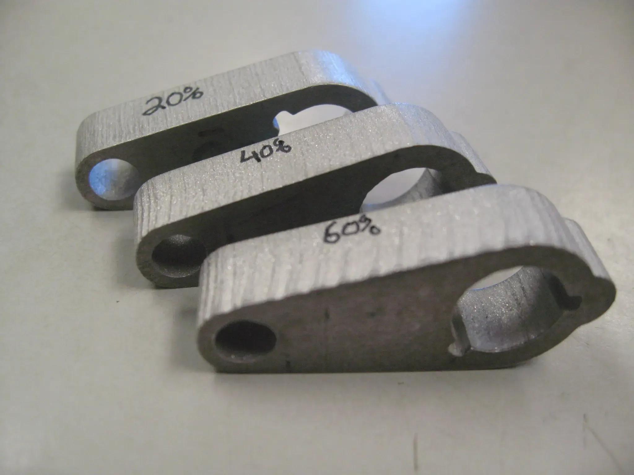 Precision-cut part surface finish