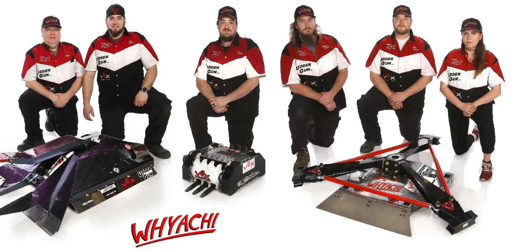 Team Whyachi with Hydra, Fusion, and Son of Whyachi